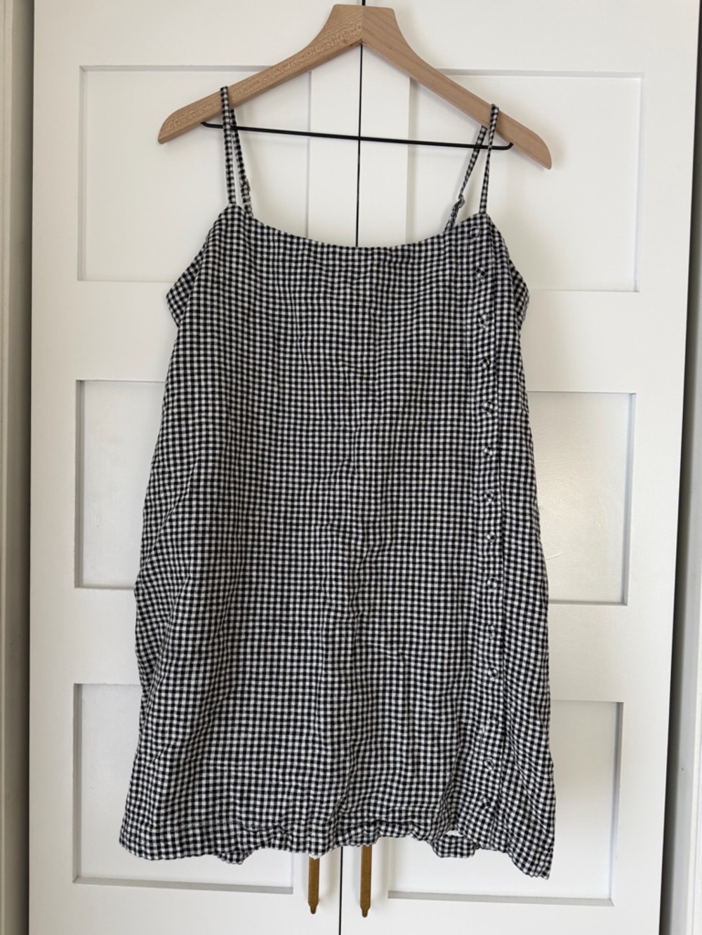 Abercrombie Gingham Skort Dress ~ Large Tall